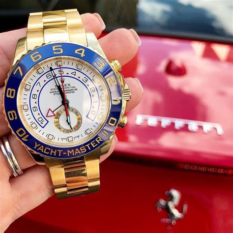 yacht rolex e ferrari